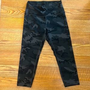 Forest Camo Luxe Crop Leggings